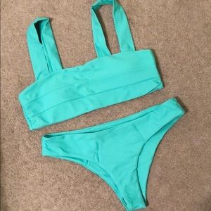 Mint Green M Shein Bathing Suit